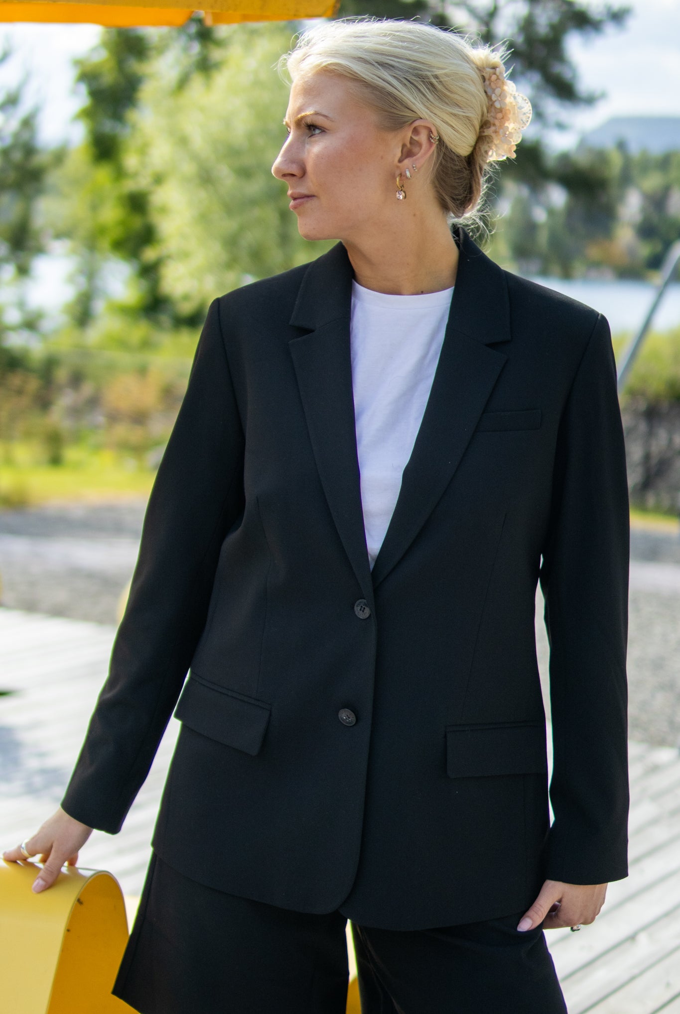 Hannah Blazer 285 - black - Blazer - Helt Dilla AS
