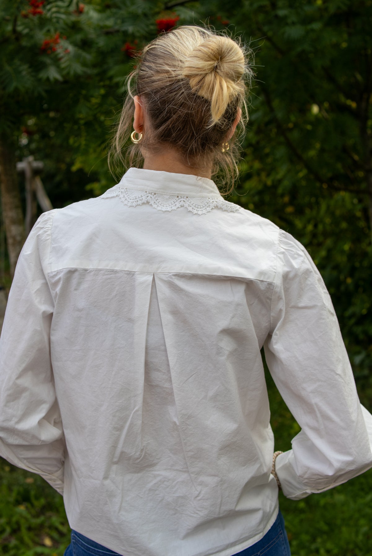 Yasane shirt LS Shirt - Star White - Skjorter - Helt Dilla AS