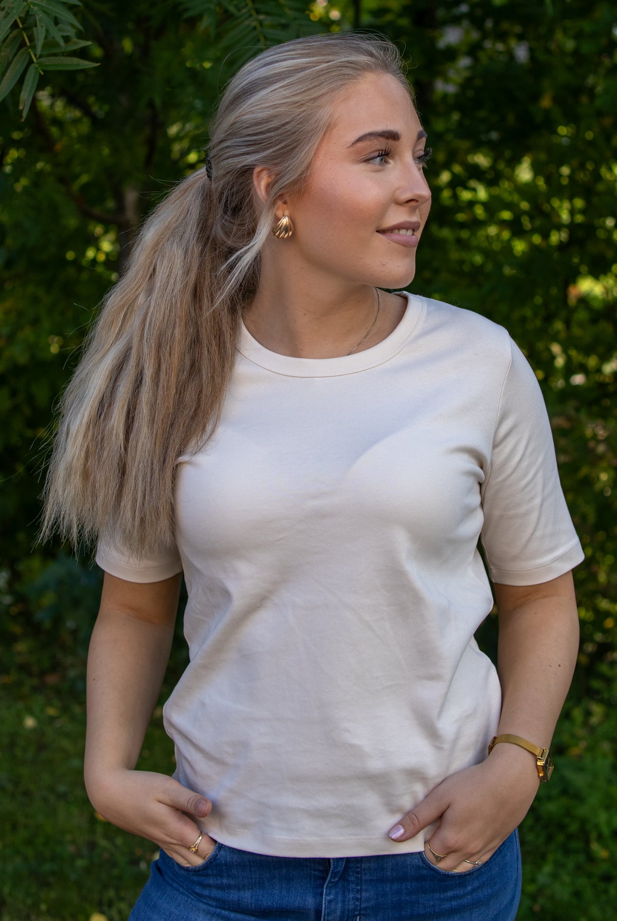 RatanaPW t-skjorte - whitecap Gray - T-skjorter - Helt Dilla AS