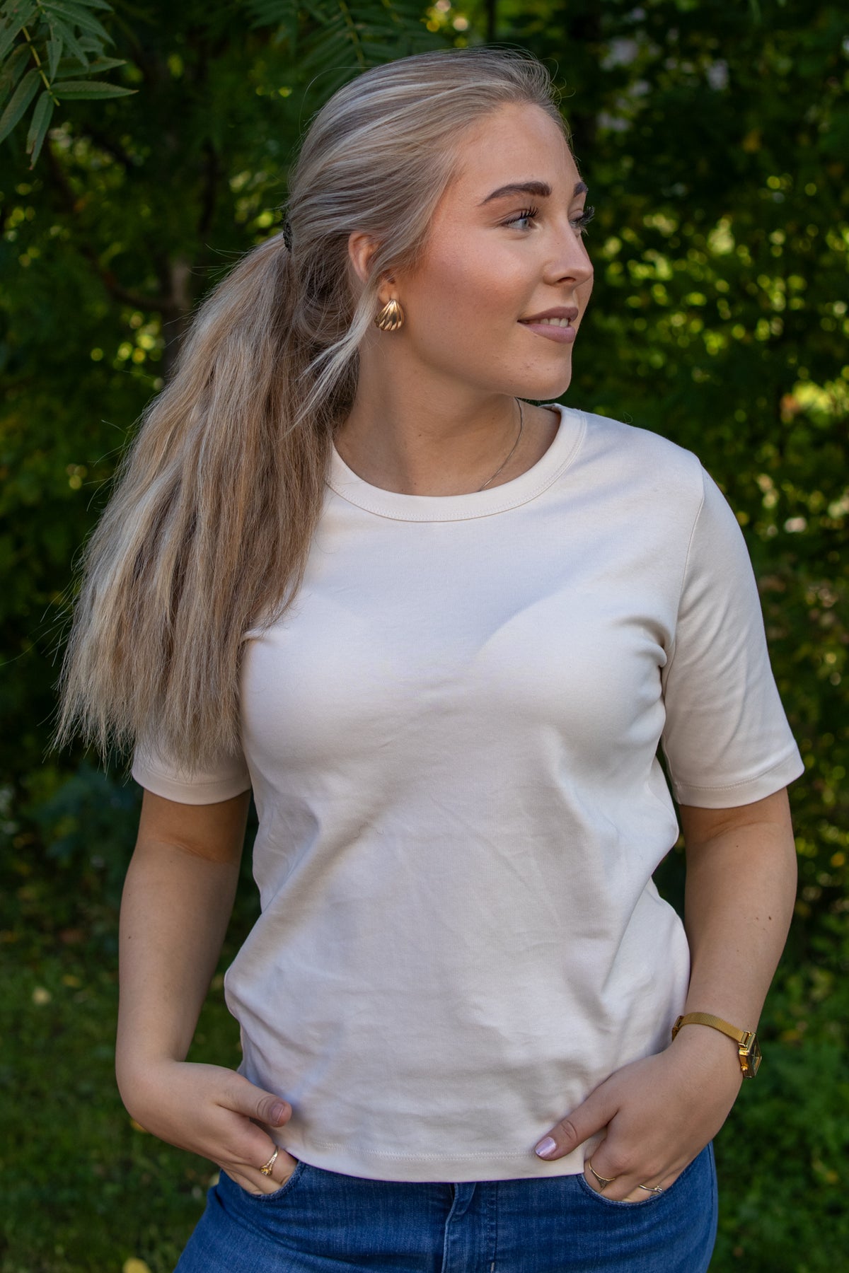 RatanaPW t-skjorte - whitecap Gray - T-skjorter - Helt Dilla AS