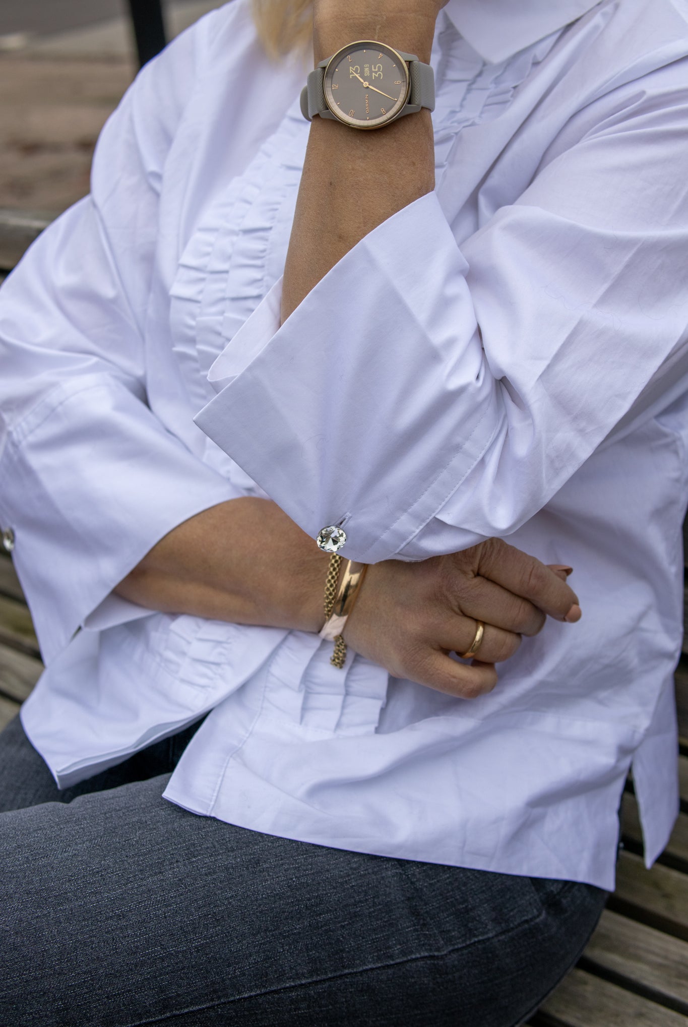 Vinny Skjorte - Bright White - Skjorter - Helt Dilla AS