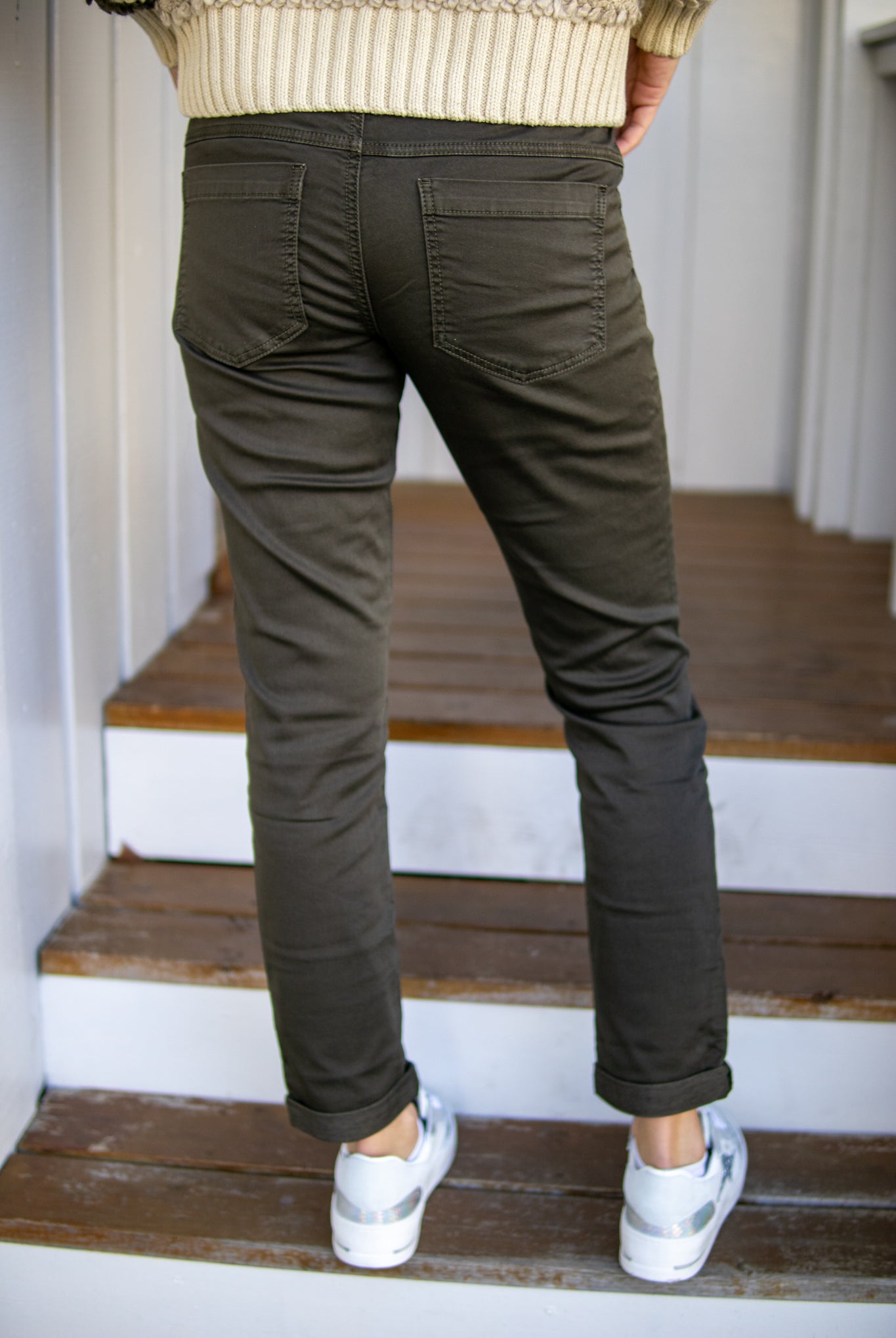 Relax Jog Colour - Dark Green - Bukser - Helt Dilla AS