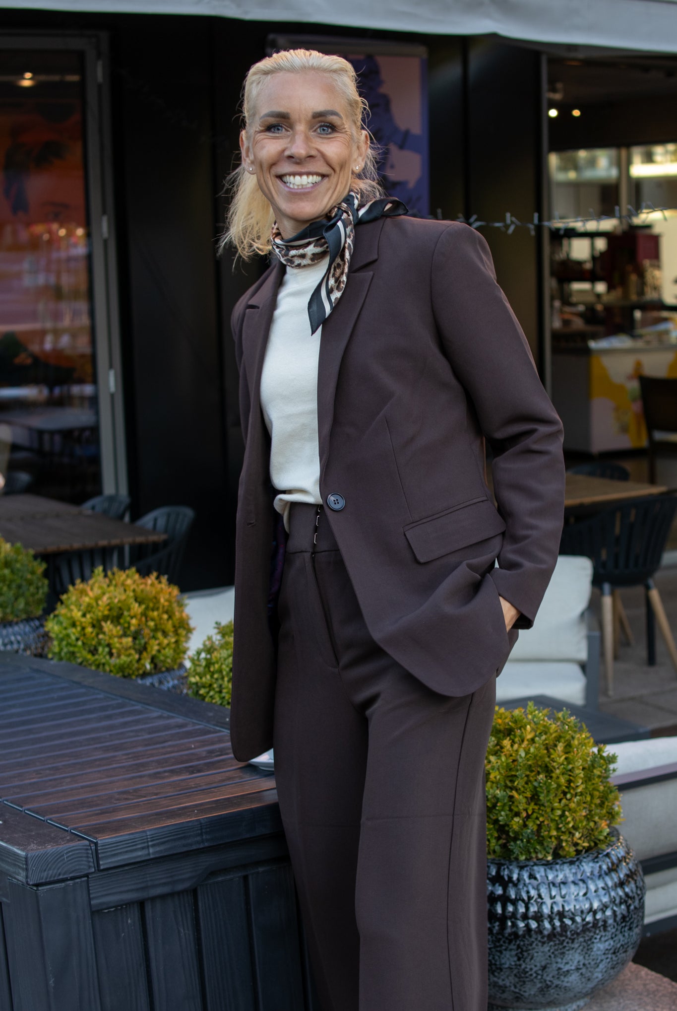 Bussy Blazer - Coffee Brown - Blazer - Helt Dilla AS