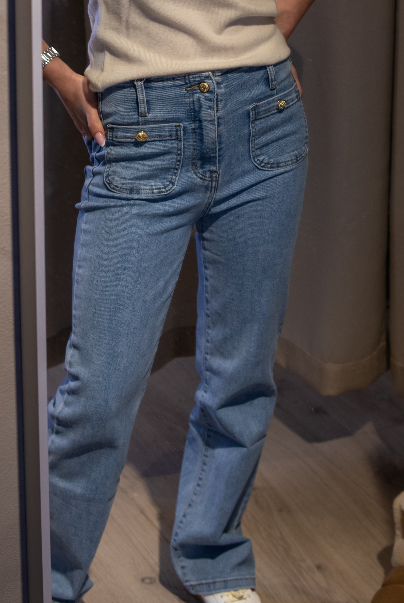 MISS BON JEANS - Lys Denim - Jeans - Helt Dilla AS