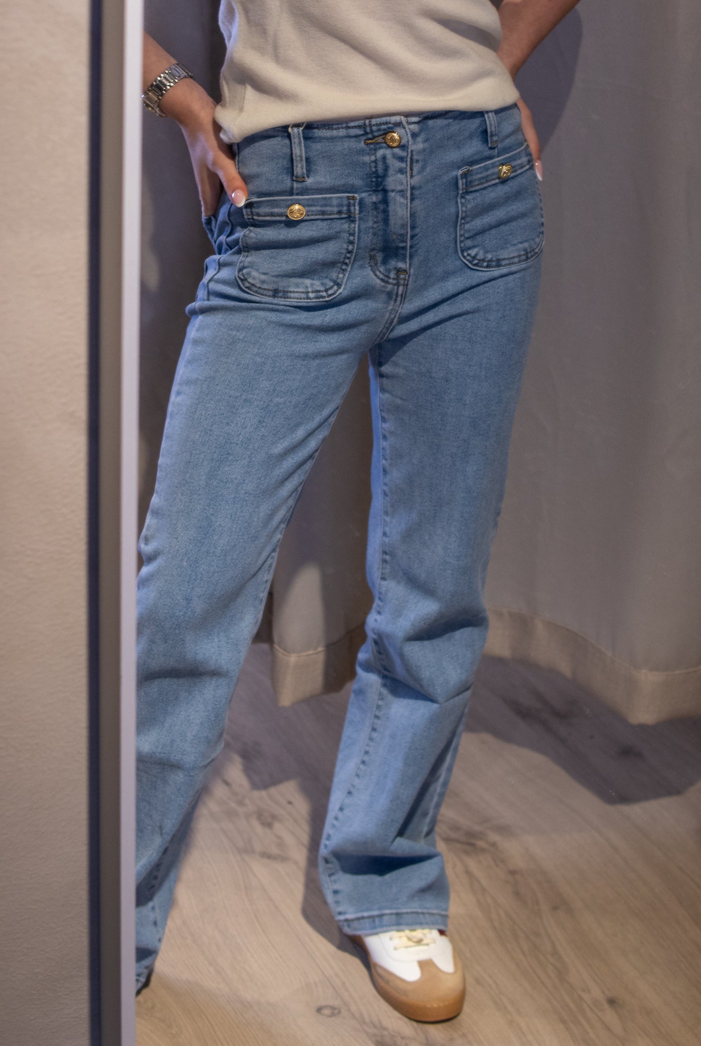 MISS BON JEANS - Lys Denim - Jeans - Helt Dilla AS