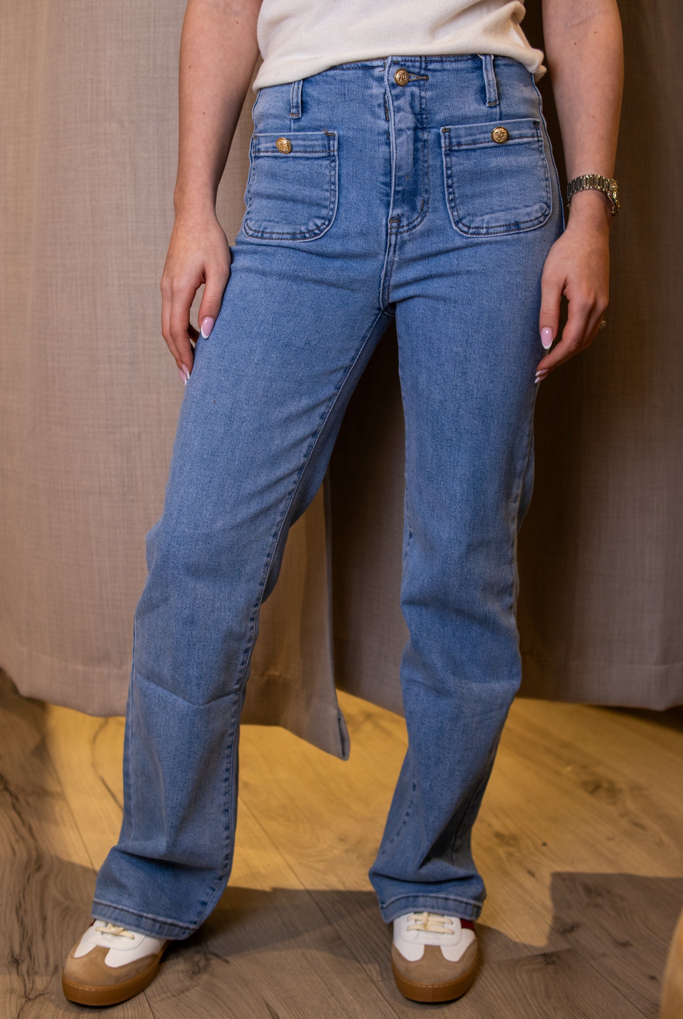 MISS BON JEANS - Lys Denim - Jeans - Helt Dilla AS