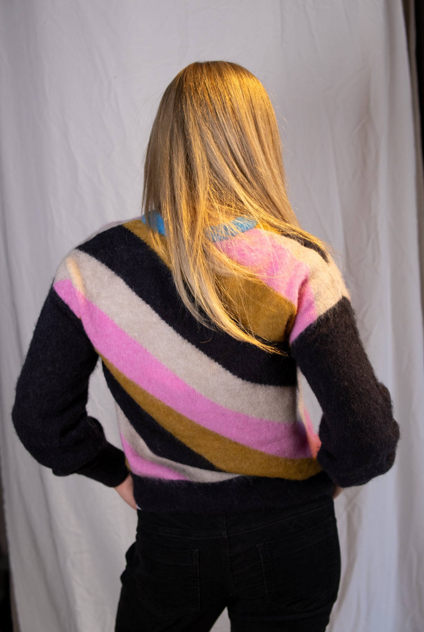 Nusuri Multi Stripe Pullover - Genser - Helt Dilla AS