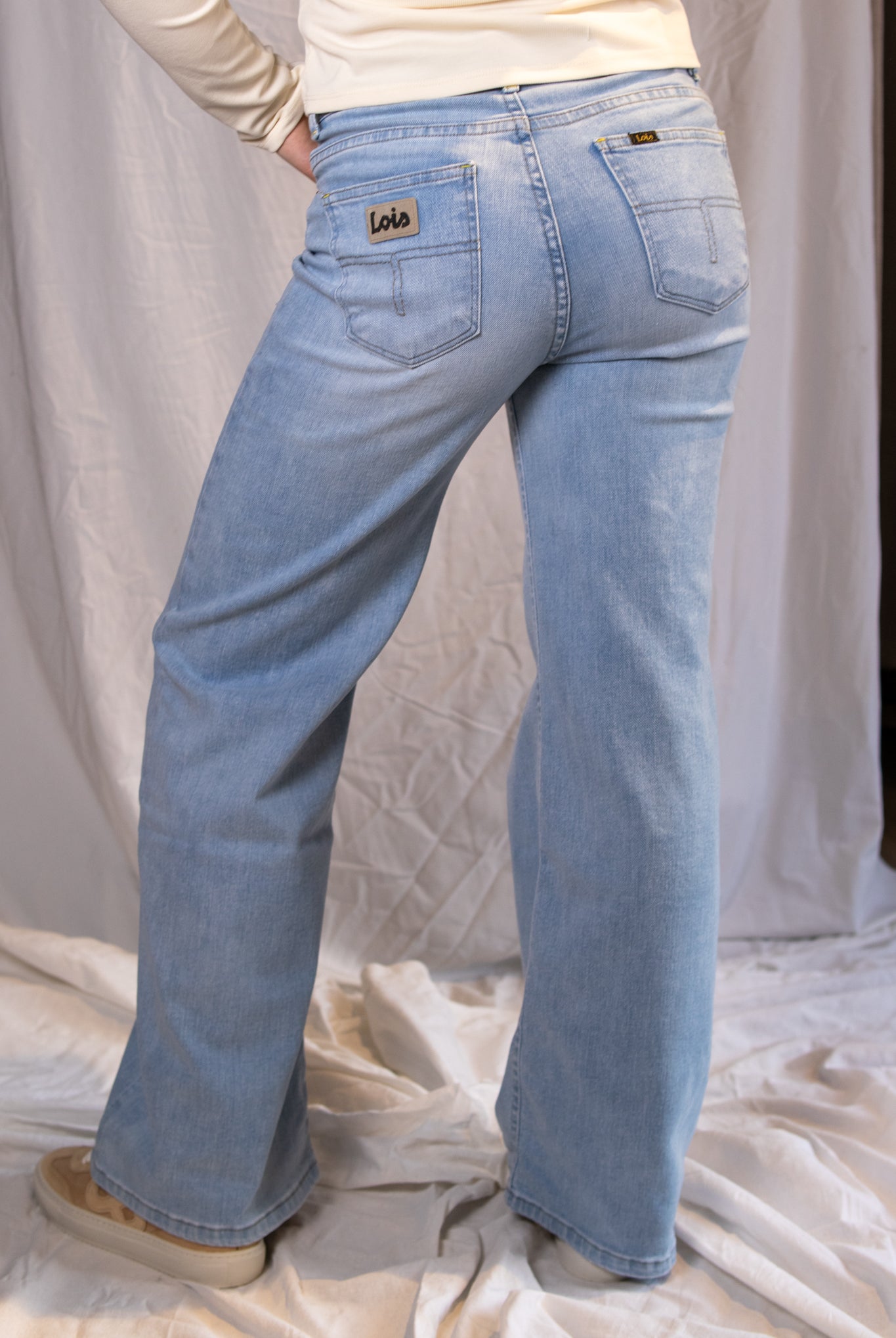 Palazzo Hypersoft - Bleach - Jeans - Helt Dilla AS