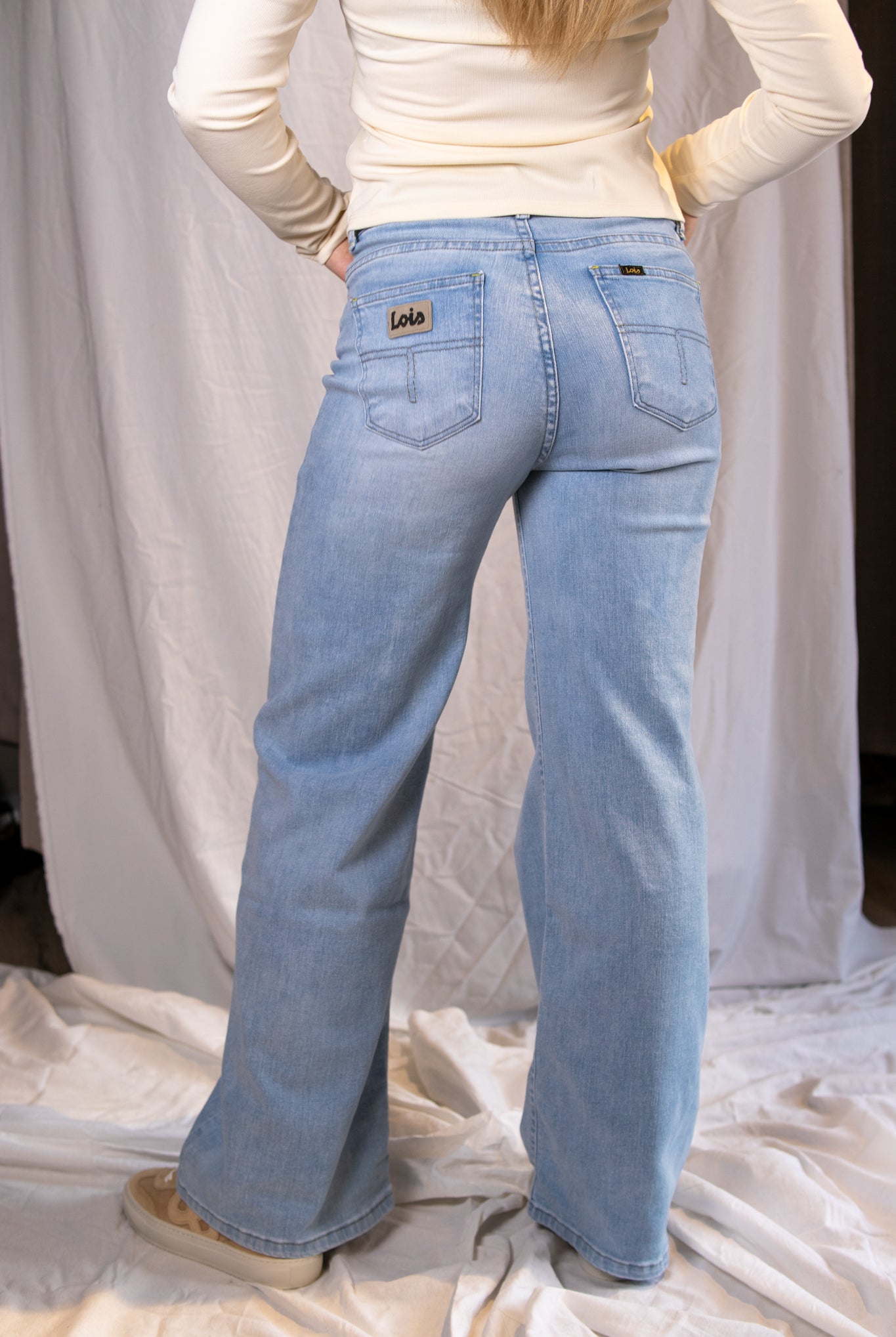 Palazzo Hypersoft - Bleach - Jeans - Helt Dilla AS