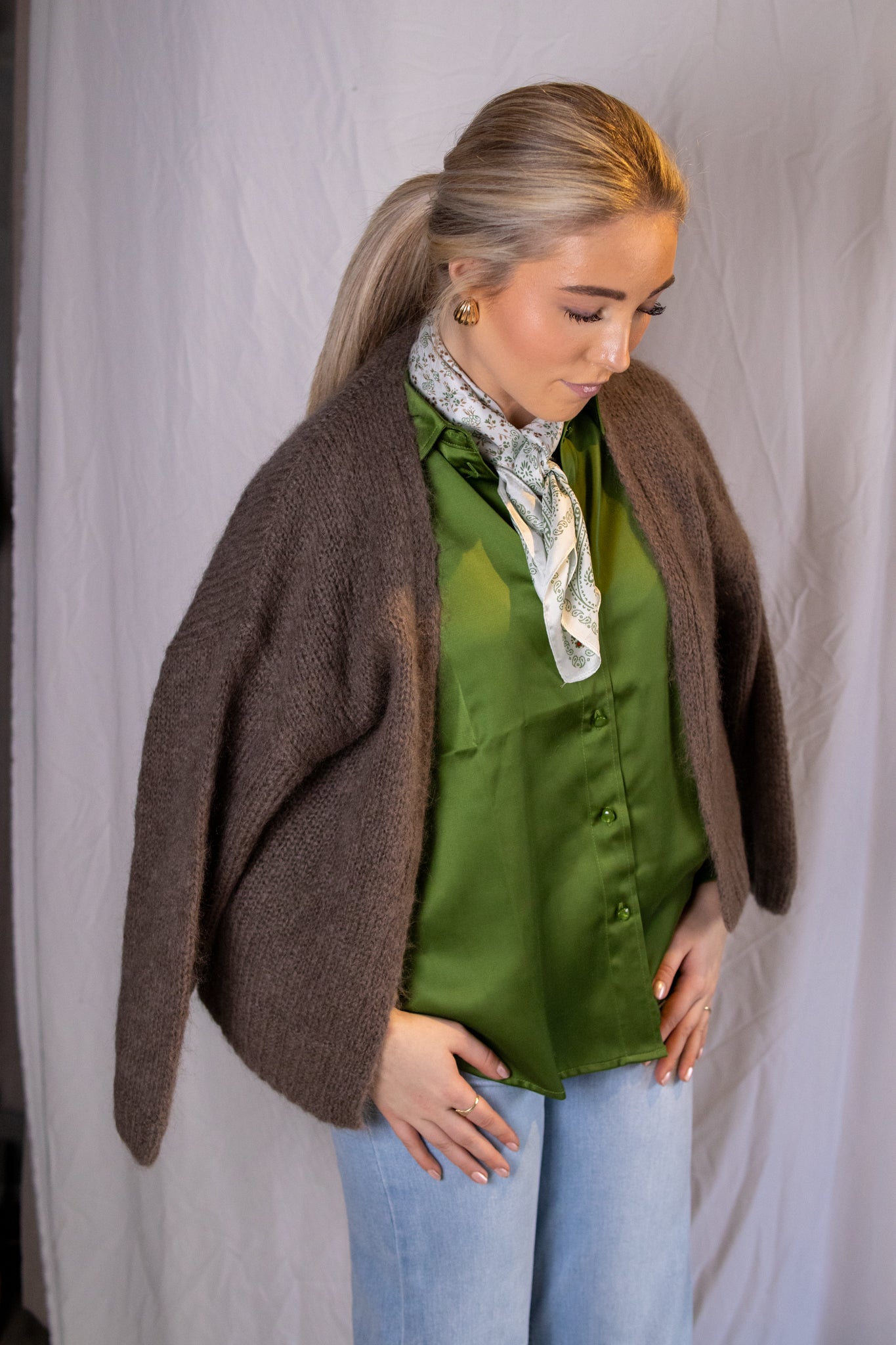 Nusatti Shirt - Cactus - Bluser - Helt Dilla AS