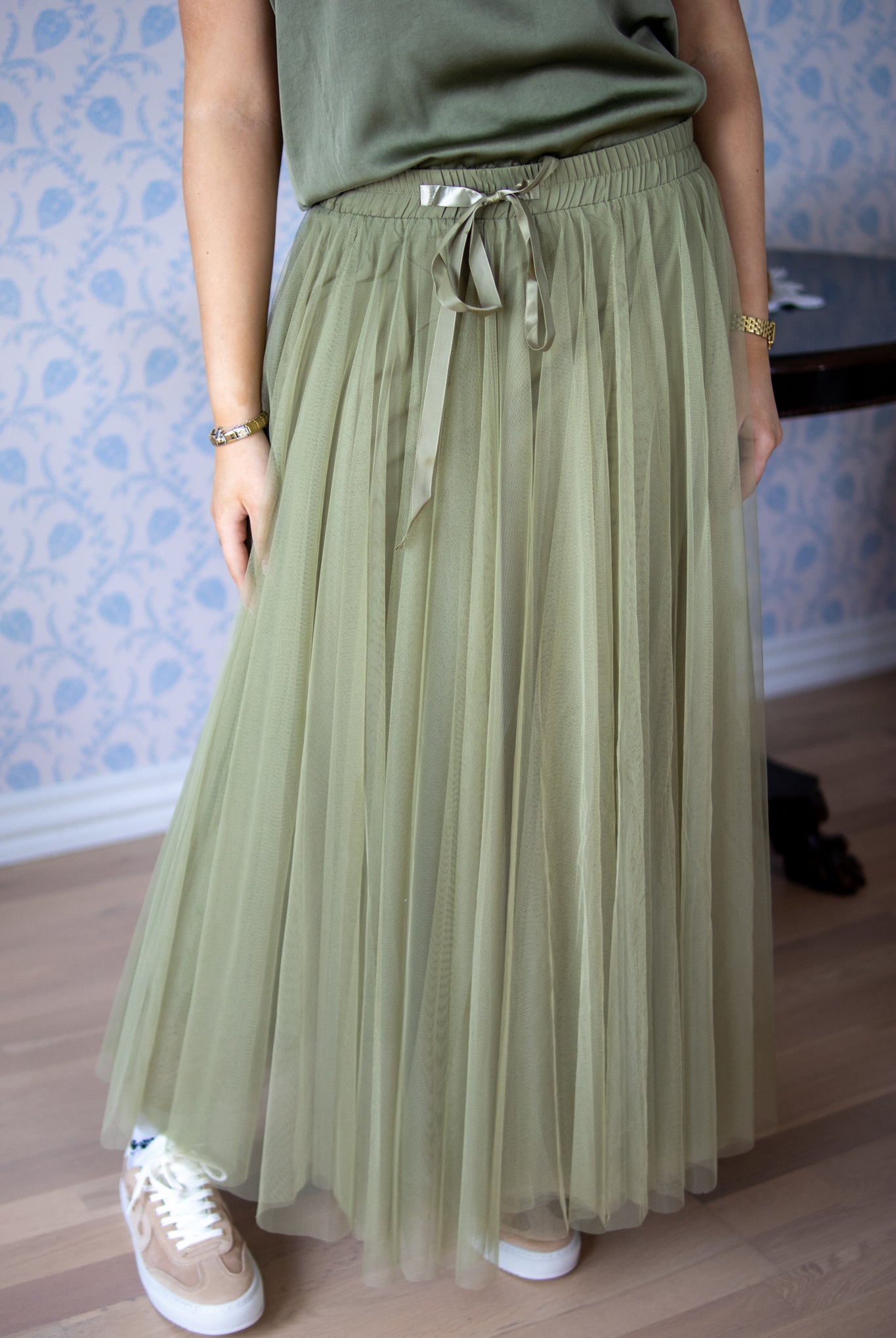 Tyllskjørt - Olive - Skjørt - Helt Dilla AS