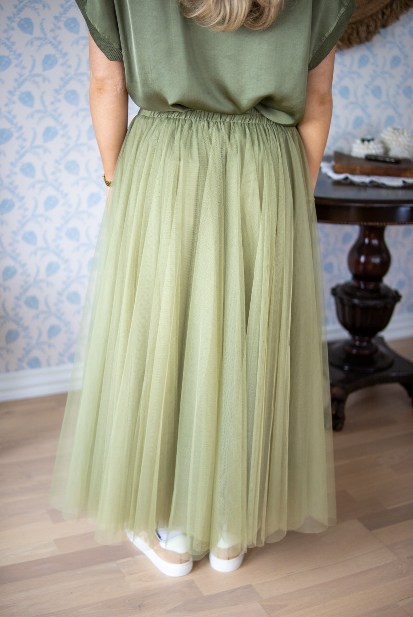 Tyllskjørt - Olive - Skjørt - Helt Dilla AS