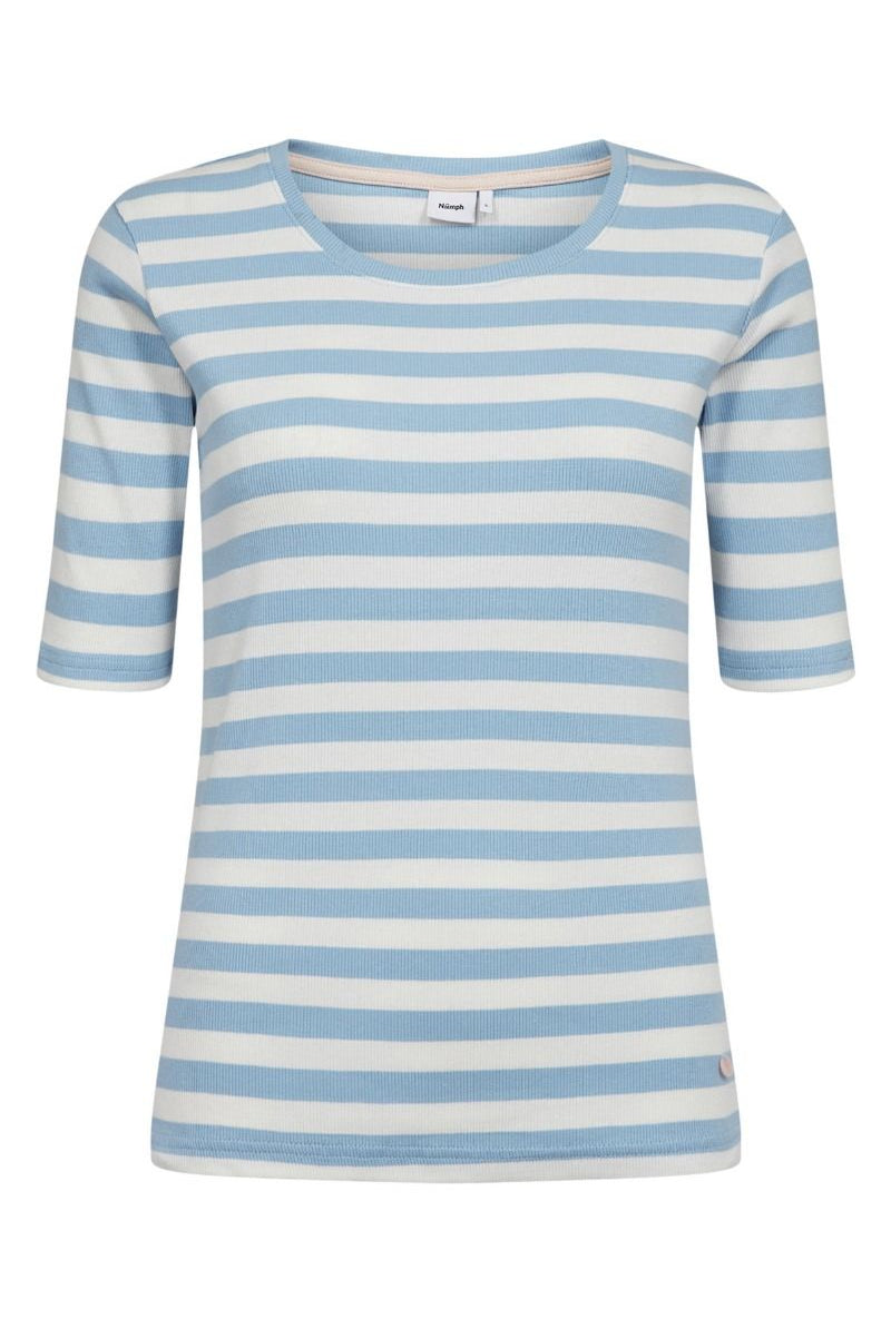 NuMixie T-Shirt - Airy Blue - T-skjorter - Helt Dilla AS