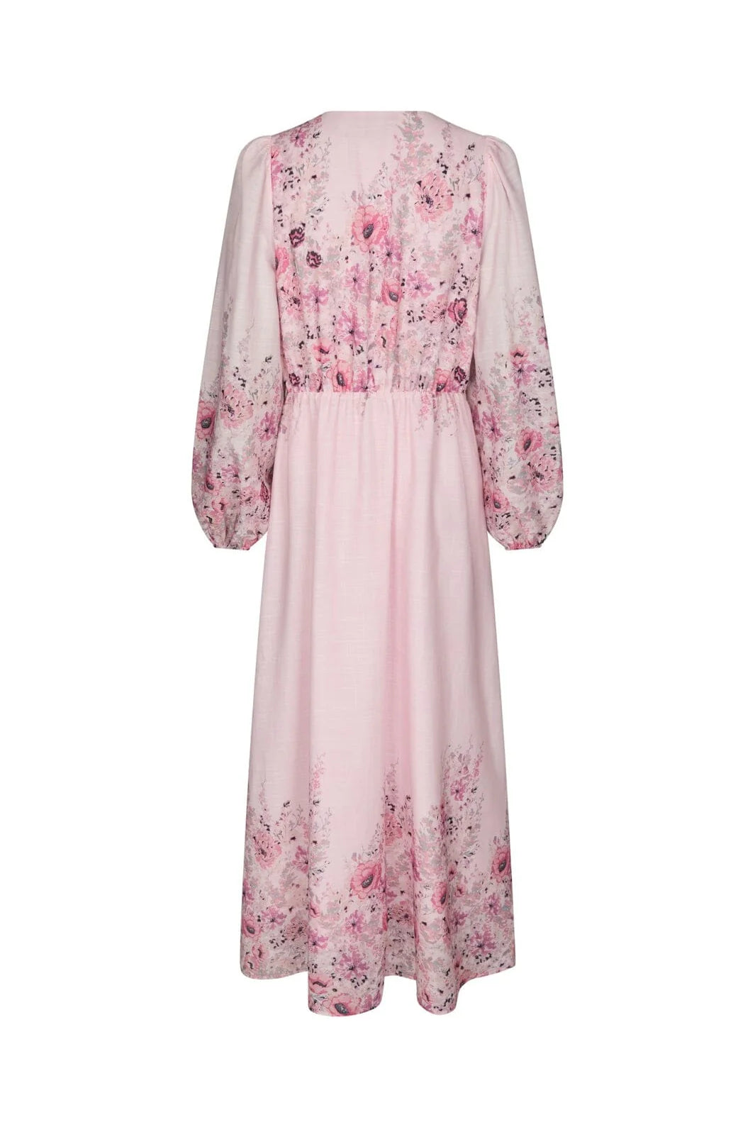 Sulfi Flower Print Dress - Dusty Rose - Kjoler - Helt Dilla AS