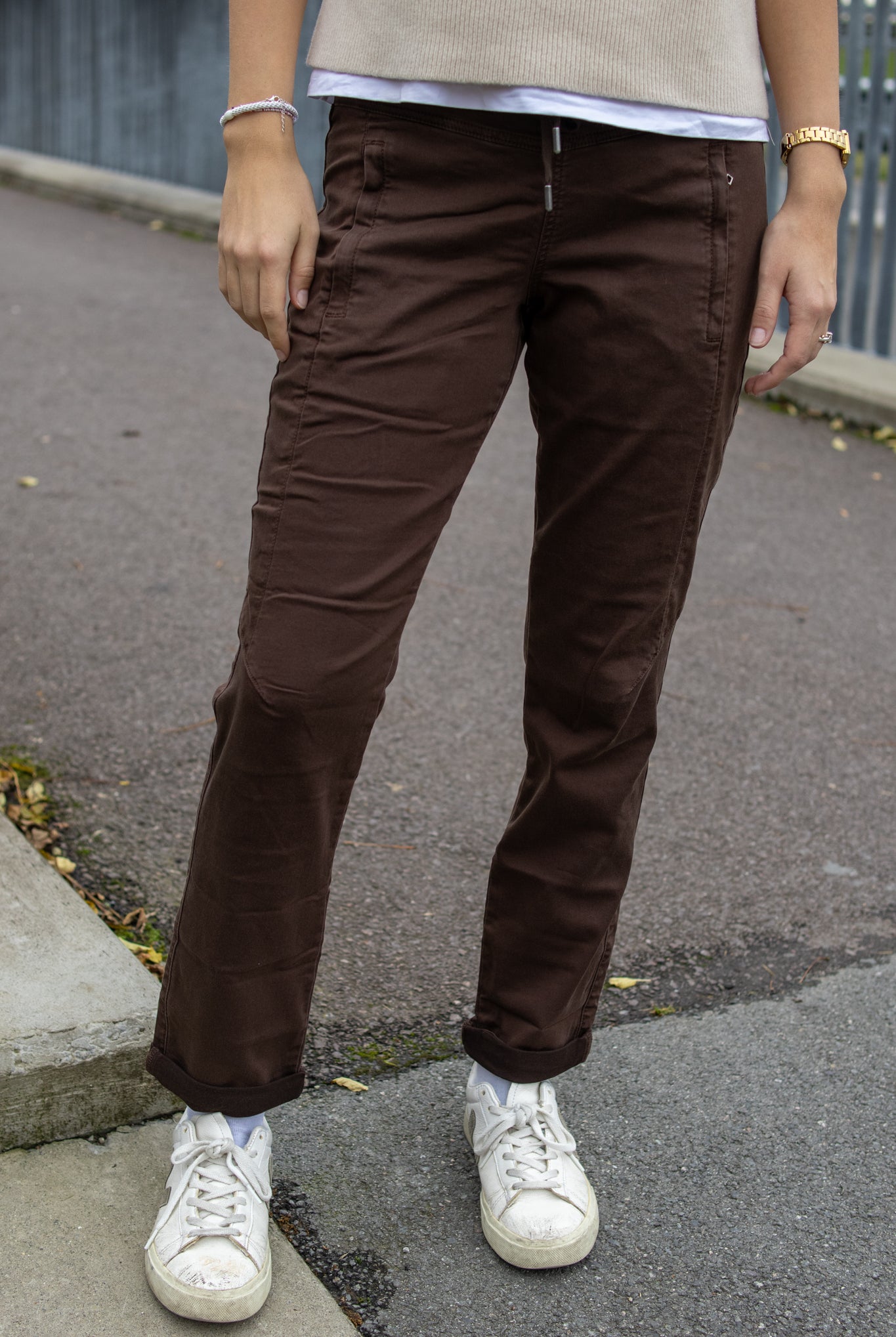 Tessy Jog Colour - Brown - Bukser - Helt Dilla AS