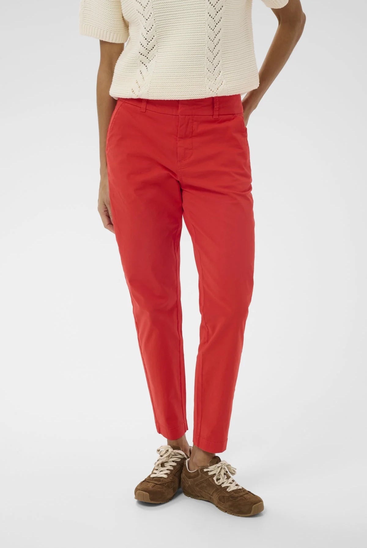Soffys Pant - Poppy Red - Bukser - Helt Dilla AS