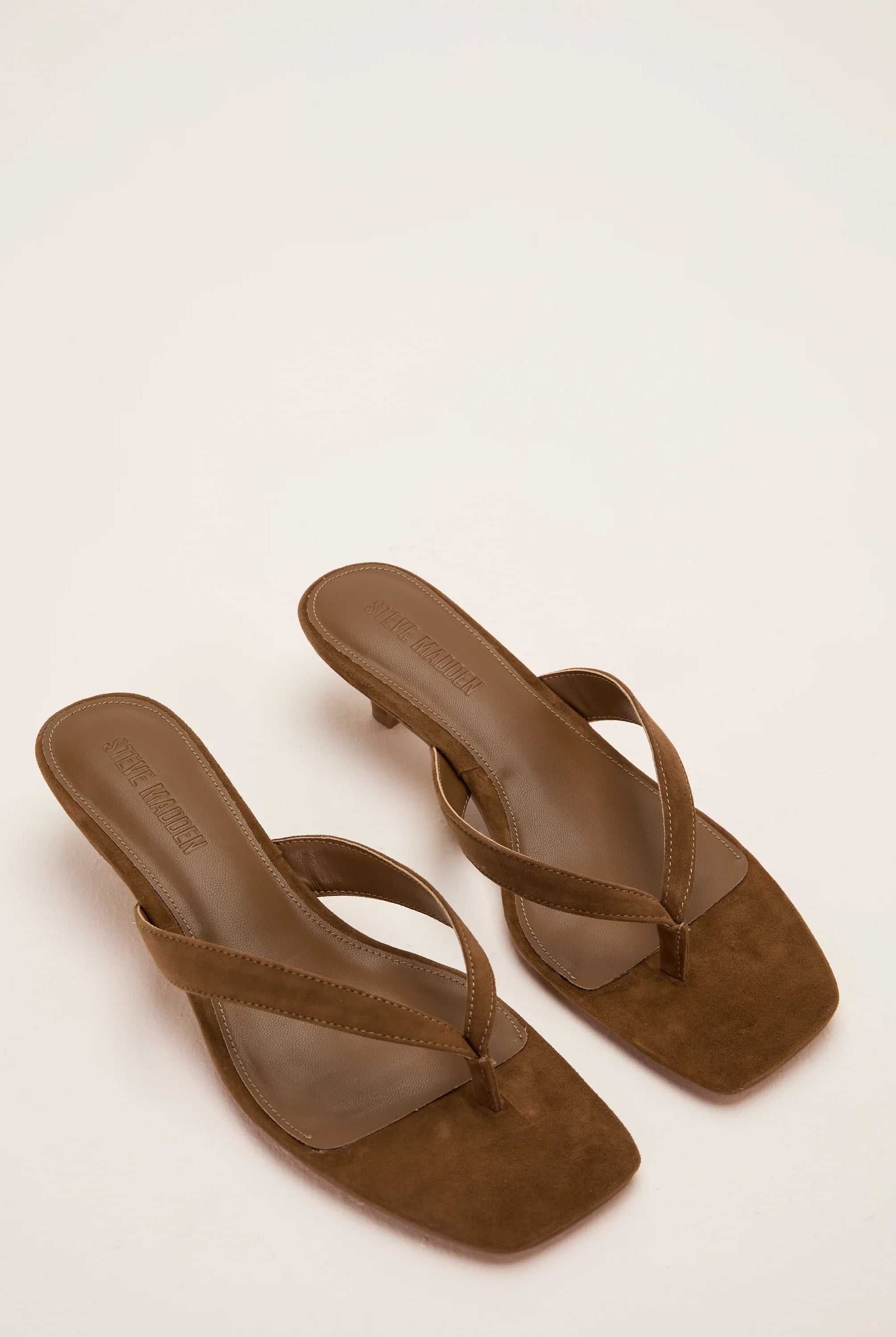 Tracie Kitten Heel Sandal - Chesnut Suede - Sko - Helt Dilla AS