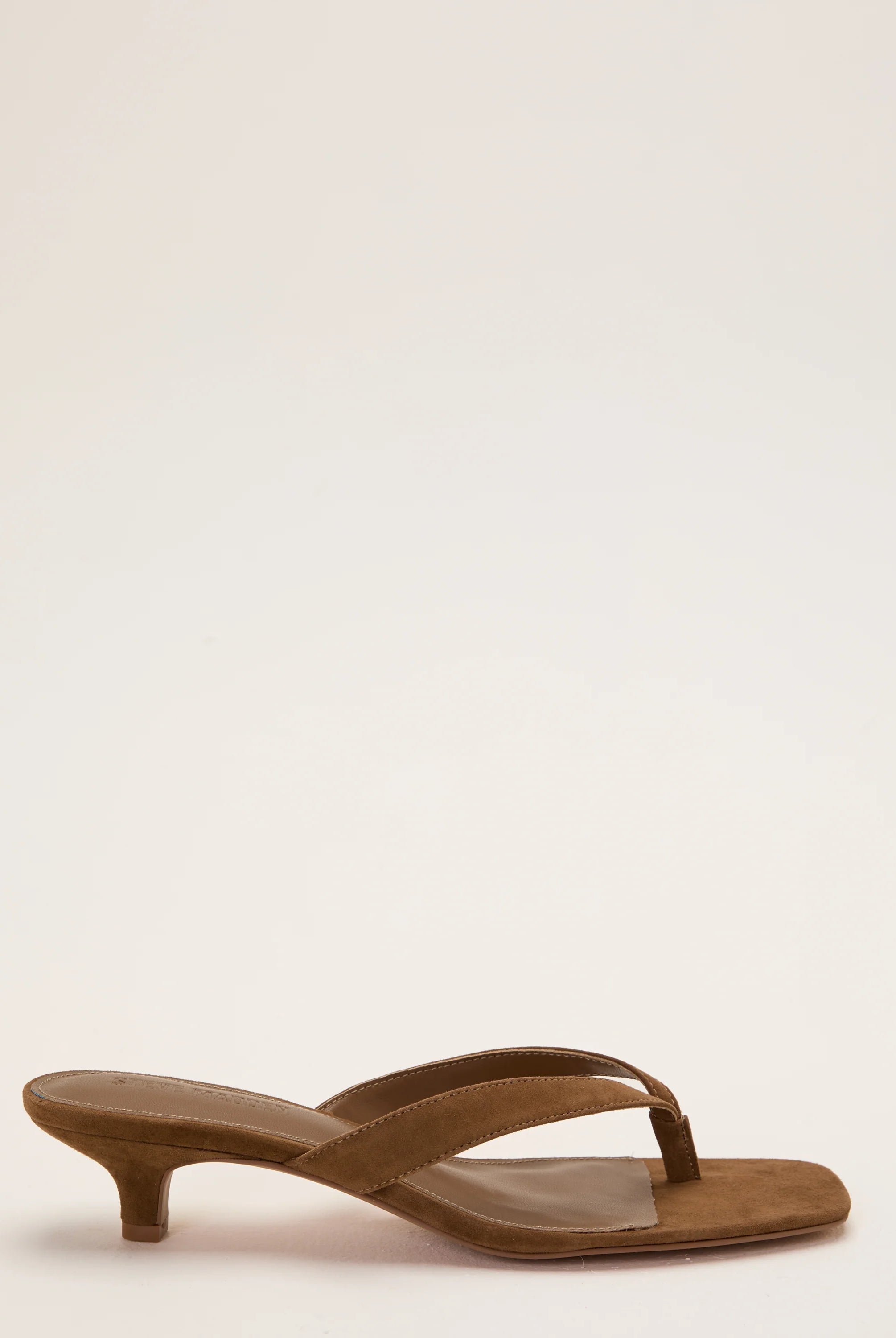 Tracie Kitten Heel Sandal - Chesnut Suede - Sko - Helt Dilla AS