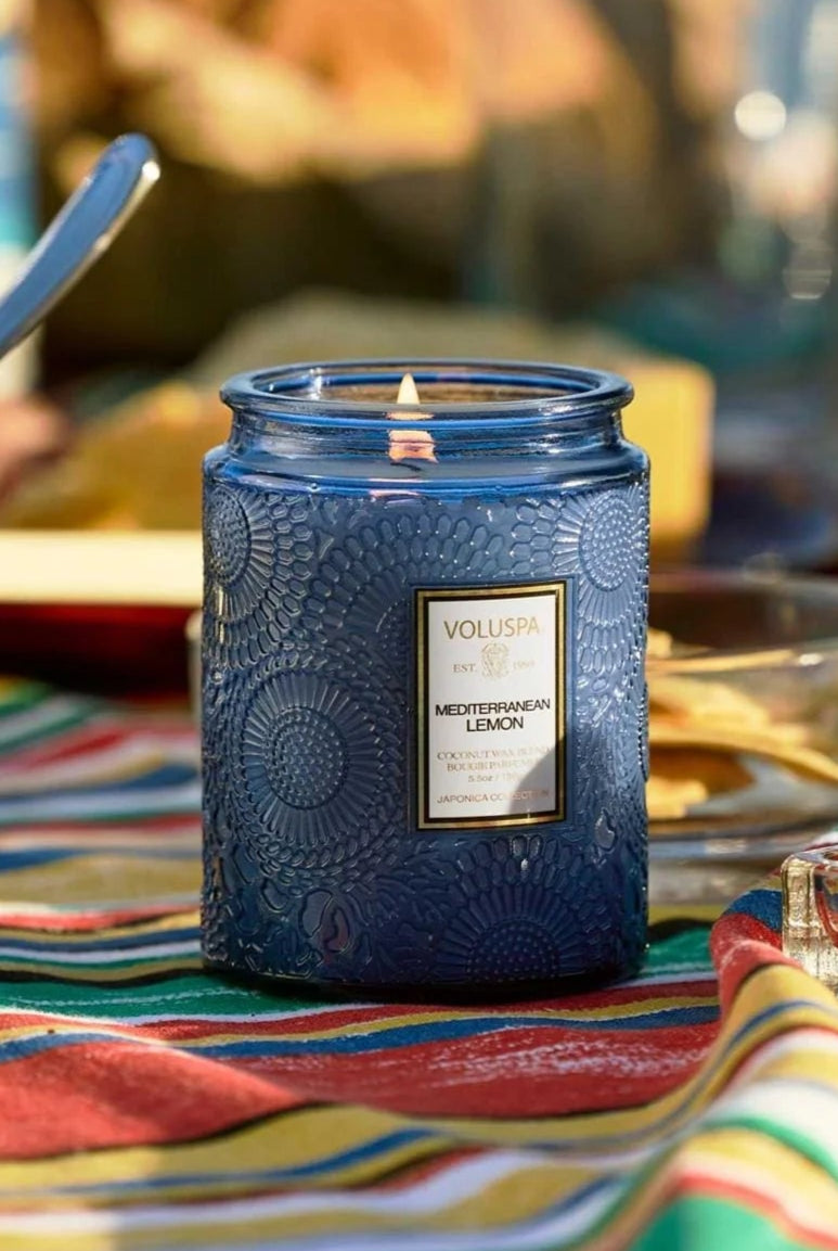 Mediterranean Lemon Small Jar - 50 timer - Tilbehør - Helt Dilla AS