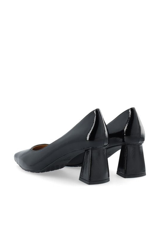 BiaMaralyn Court Shoe Faux Leather - Black Patent - Sko - Helt Dilla AS