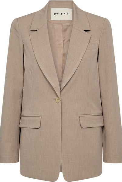 Andrea Essential Blazer - Beige - Blazer - Helt Dilla AS
