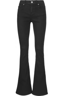 Marija flare swan deep black - Jeans - Helt Dilla AS