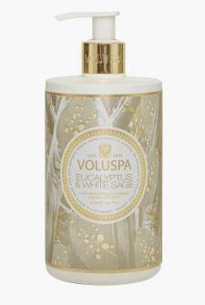 Voluspa håndlotion Eucalypyus & White sage - Helt Dilla AS