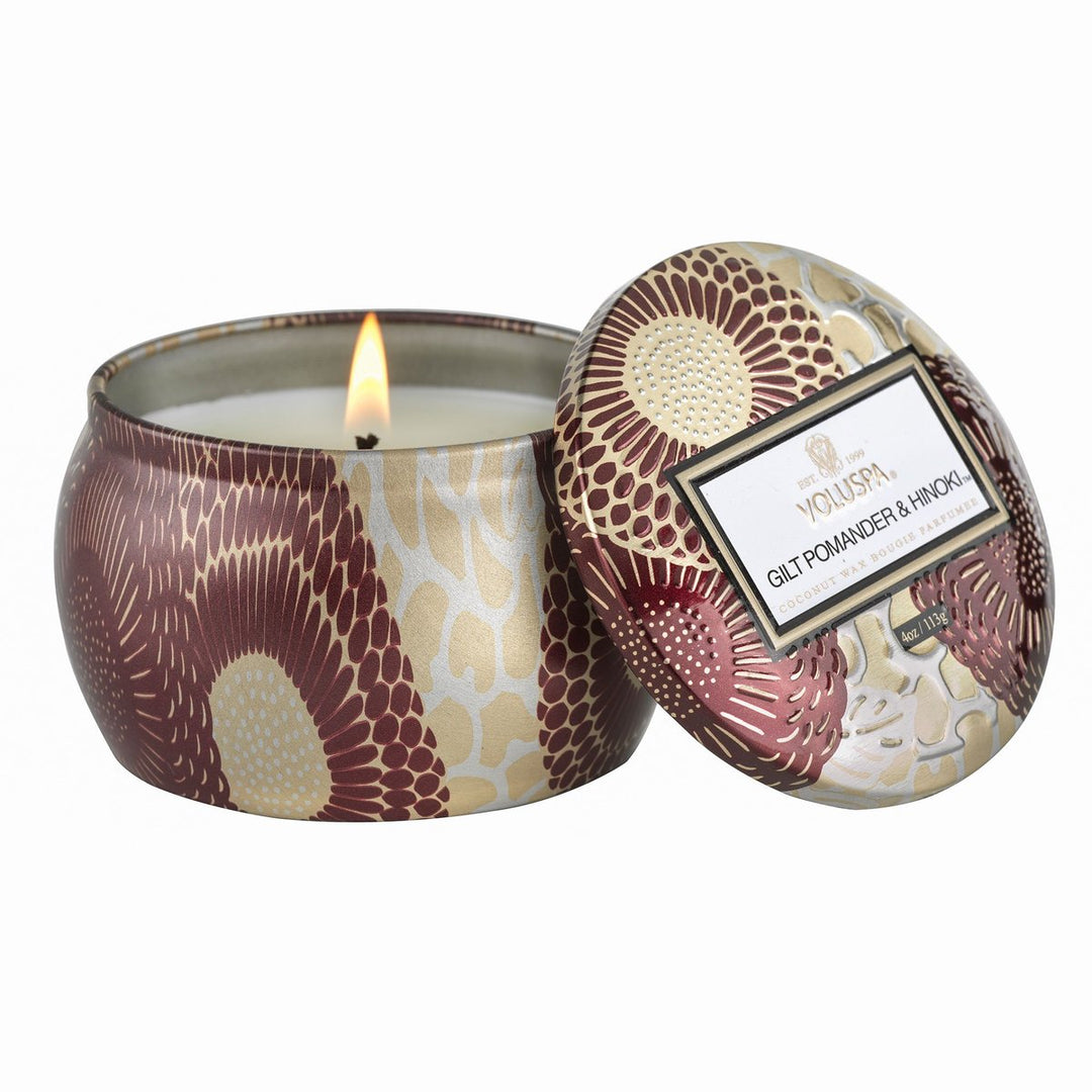 Gilt Pomander & Hinoki 1-wick - 25t - Helt Dilla AS