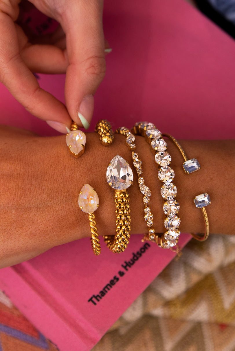 Mini Drop Bracelet / Ivory cream delite - Tilbehør - Helt Dilla AS