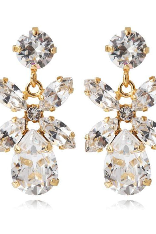 Mini Dione Earrings - crystal - Tilbehør - Helt Dilla AS