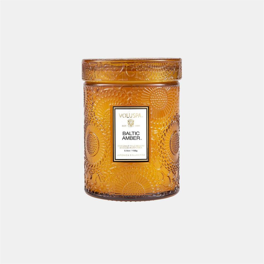 Baltic Amber Mini Glass Jar Candle 50 t - Tilbehør - Helt Dilla AS