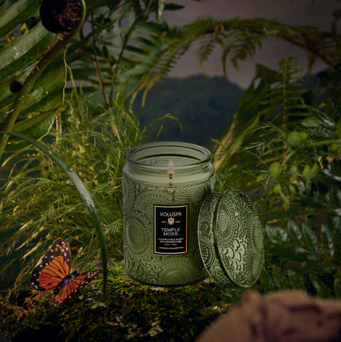 Temple Moss 5.5oz Small Jar Candle - Tilbehør - Helt Dilla AS