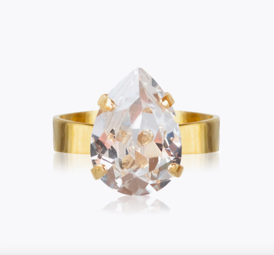 Mini Drop Ring / crystal - Tilbehør - Helt Dilla AS