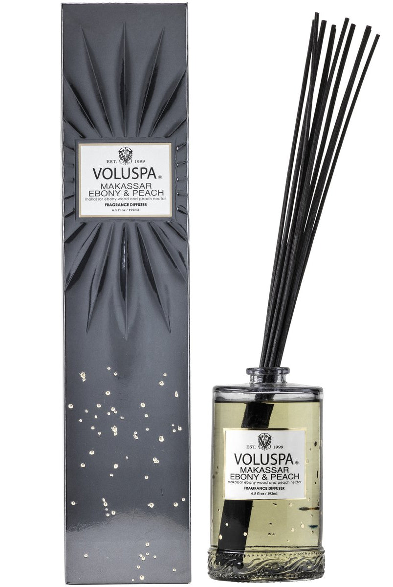 Makassar Ebony & Peach duftpinner - Helt Dilla AS