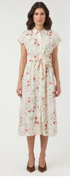 Yasasina midi belt dress - pristine/botaiia - Kjoler - Helt Dilla AS