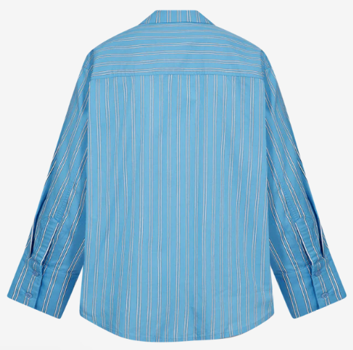 Melissa shirt - bonnie blue - Skjorter - Helt Dilla AS