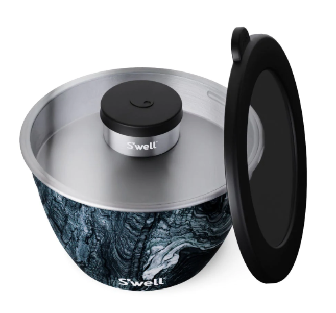 Salad bowl kit - azurite marble - 1900 ml - Tilbehør - Helt Dilla AS