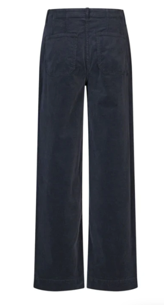 EricaFV 618 - Navy Mini Corduroy - Bukser - Helt Dilla AS