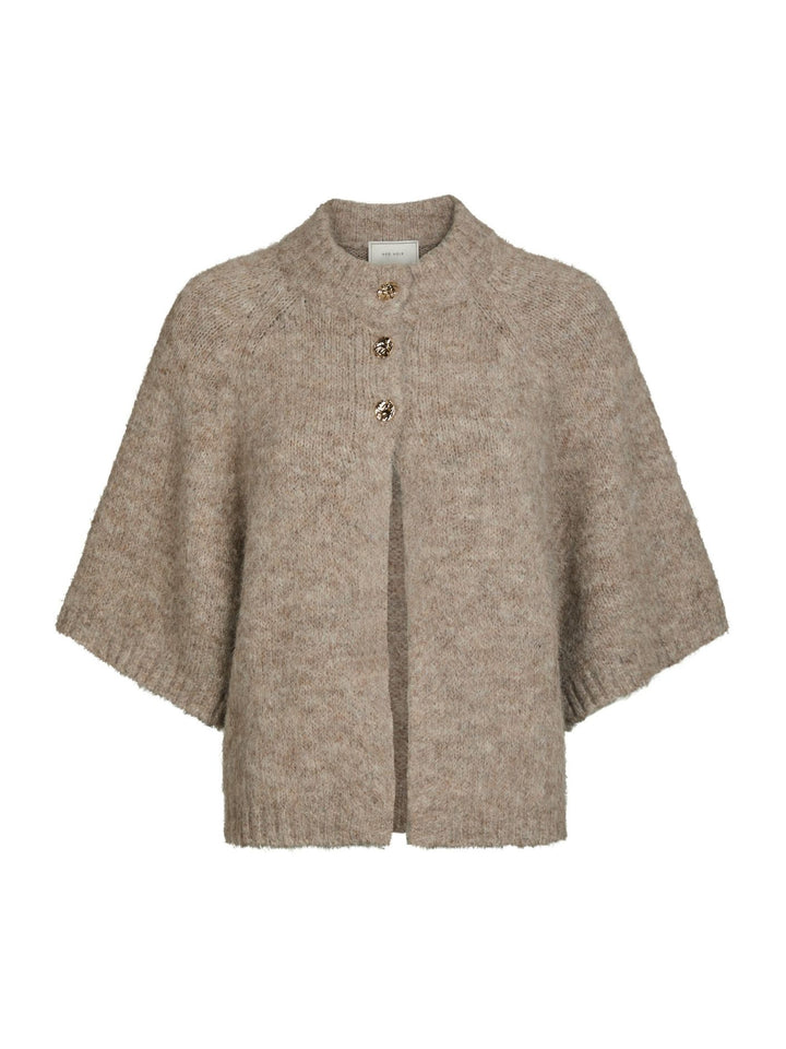 Benuta Fluffy Knit Cardigan - beige - Cardigans - Helt Dilla AS