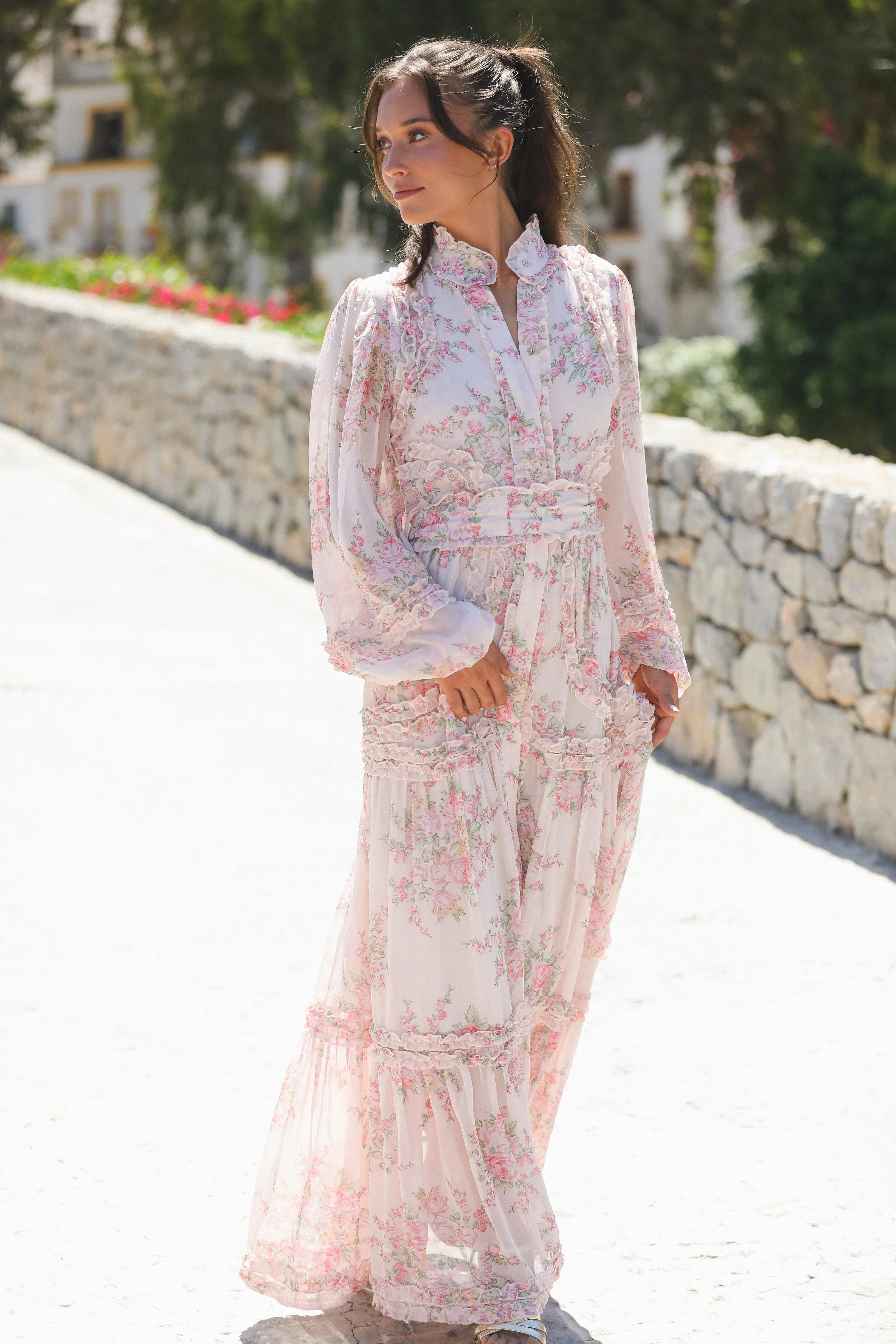 Violetta Maxi Dress - Rosalia - Kjoler - Helt Dilla AS