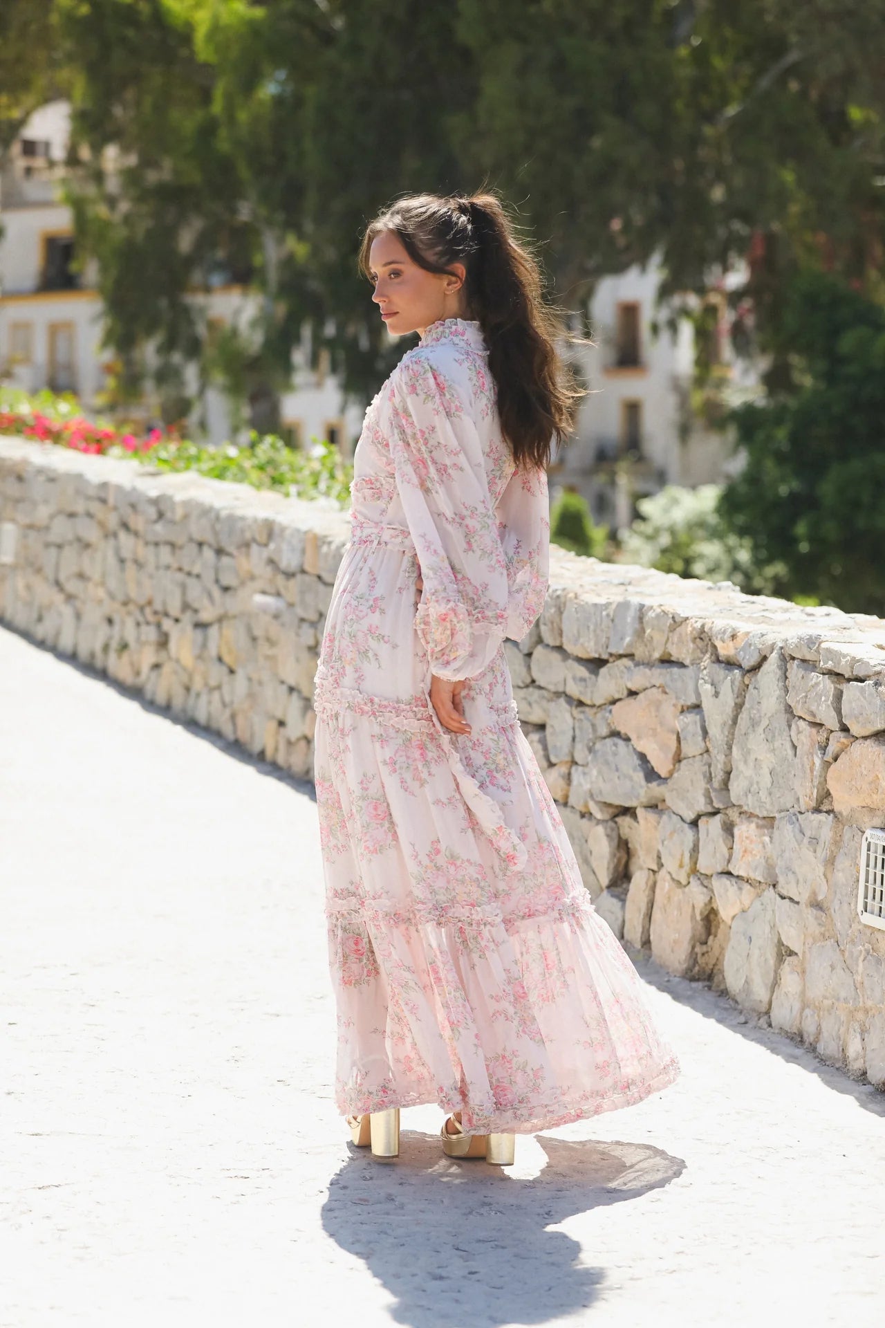 Violetta Maxi Dress - Rosalia - Kjoler - Helt Dilla AS