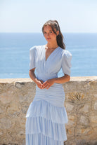 Jenna Maxi Dress - Light Blue - Kjoler - Helt Dilla AS