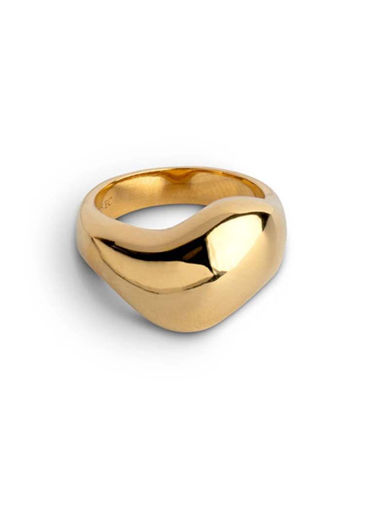 Agnete Ring - gold - Tilbehør - Helt Dilla AS