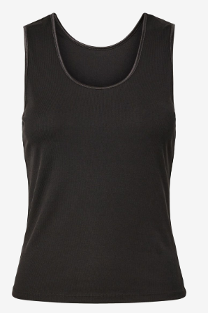 YasPaloma Tank Top - black - Genser - Helt Dilla AS
