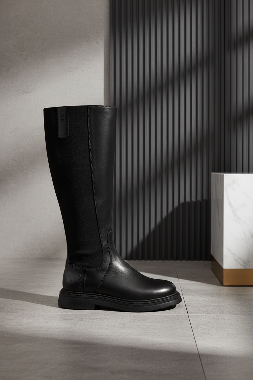 Magie Boot - Sort skinn - Sko - Helt Dilla AS