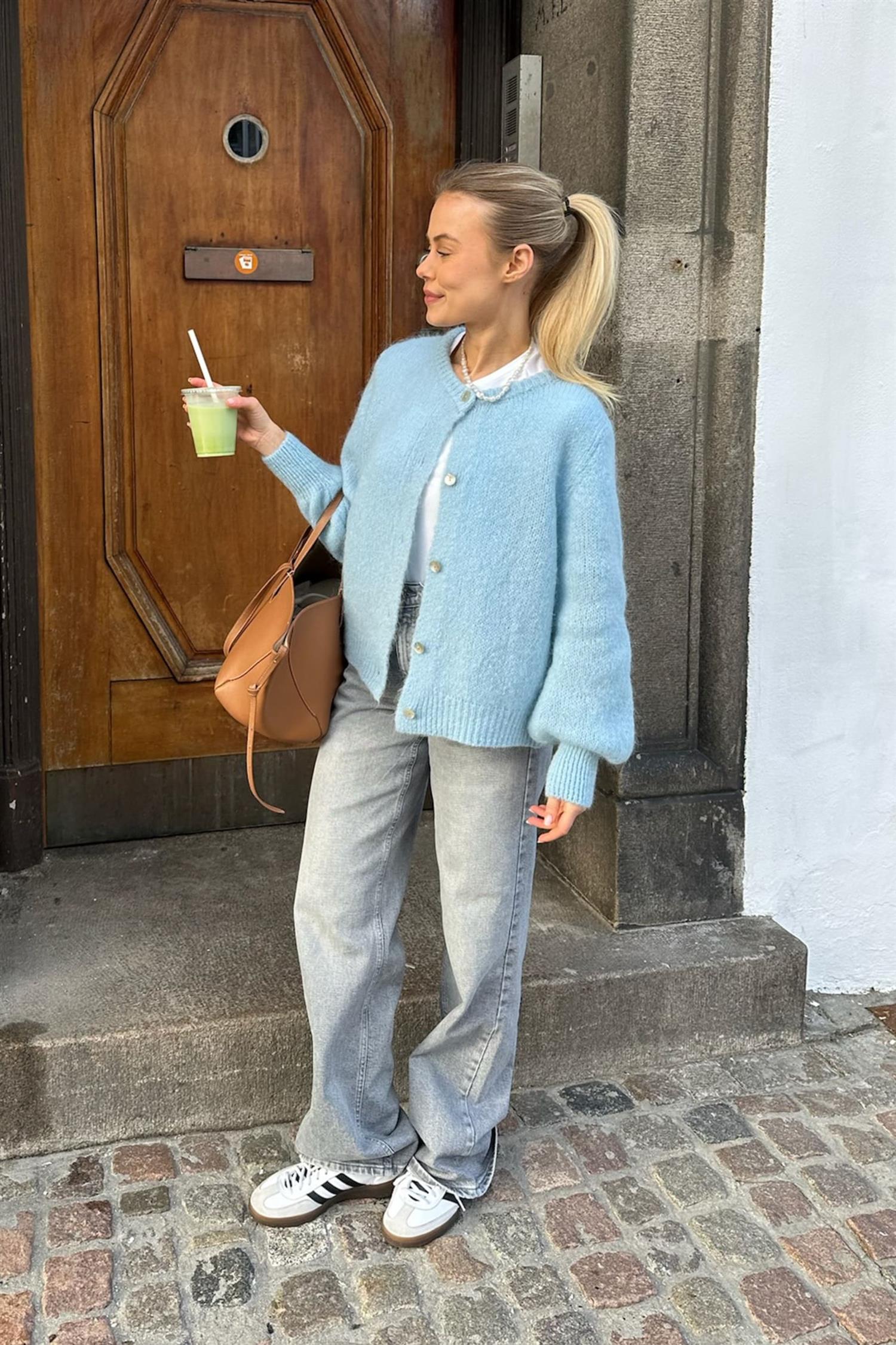 Ida Cardigan - Light blue - Cardigans - Helt Dilla AS