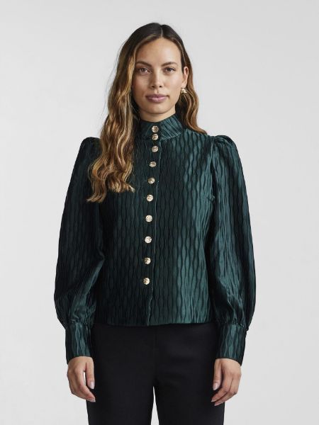 Ripple Skjorte - Grønn - Bluser - Helt Dilla AS