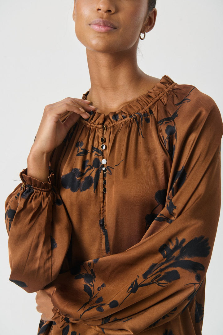 Vennessa Blouse - kobber