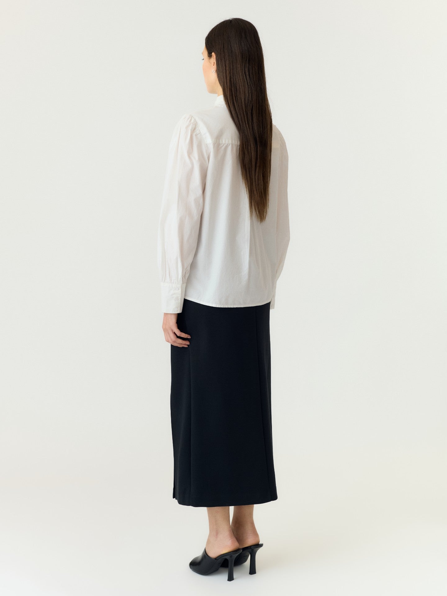 Yasane shirt  LS Shirt - Star White - Skjorter - Helt Dilla AS