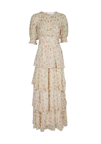 Sable Meadow Printed Dress - Creme - Kjoler - Helt Dilla AS
